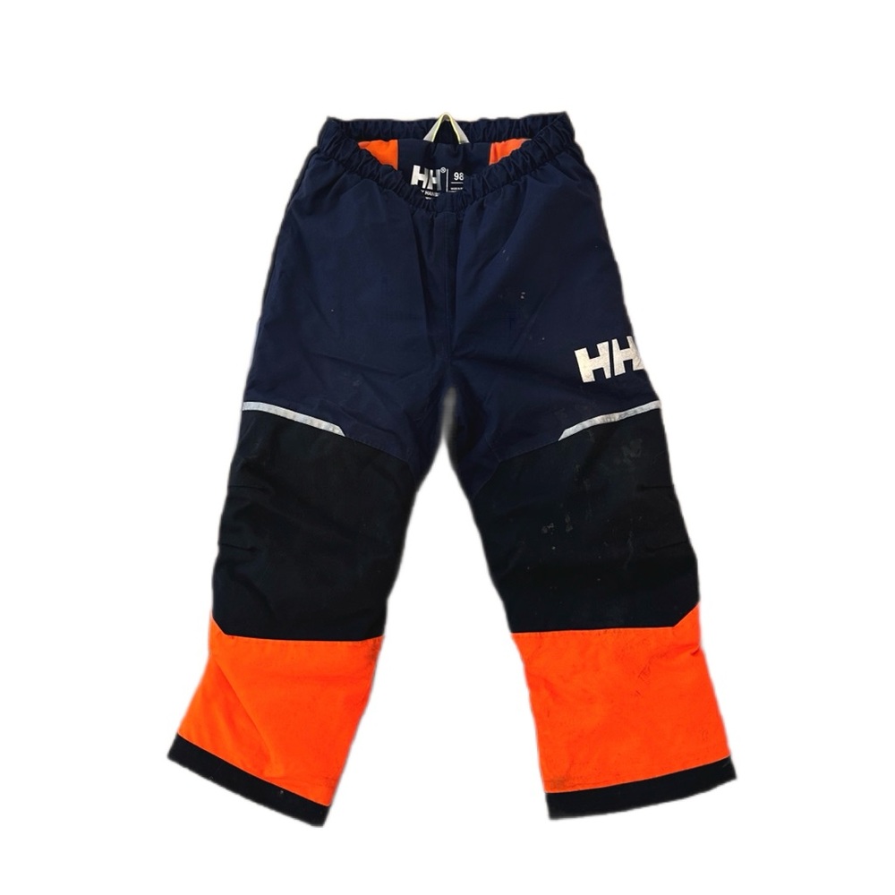 Helly Hansen Kids Navy and Orange Pants